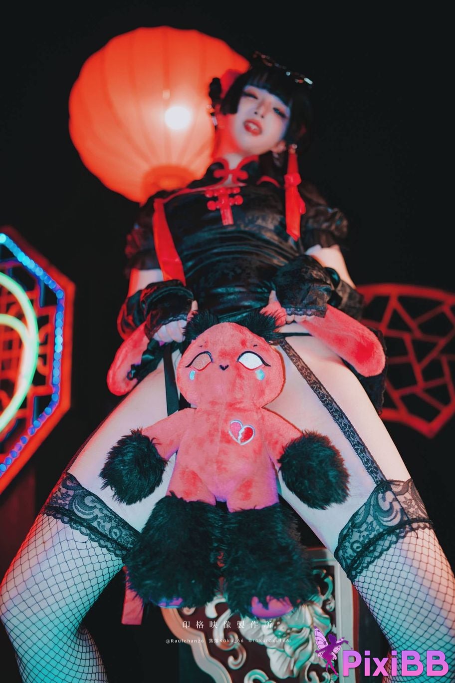 Cosplayer Luoluo Raku Nagaya Mio PixiBB.COM 019