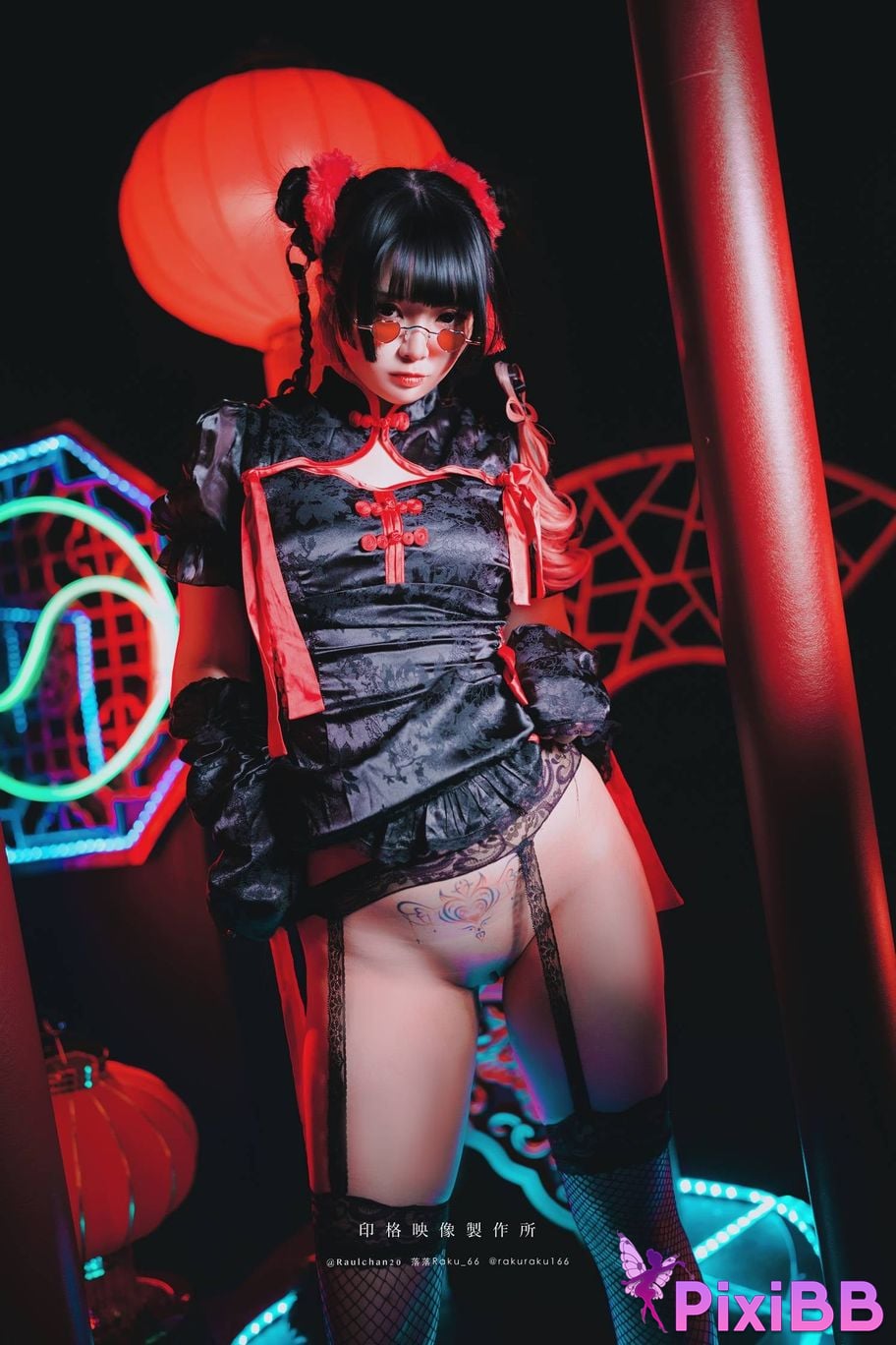 Cosplayer Luoluo Raku Nagaya Mio PixiBB.COM 022