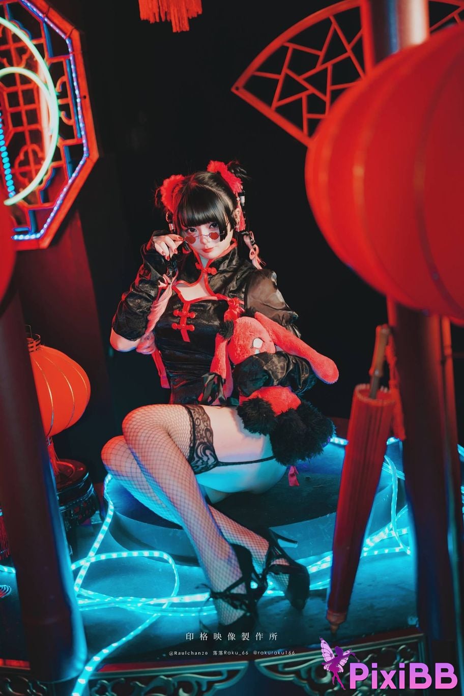 Cosplayer Luoluo Raku Nagaya Mio PixiBB.COM 034