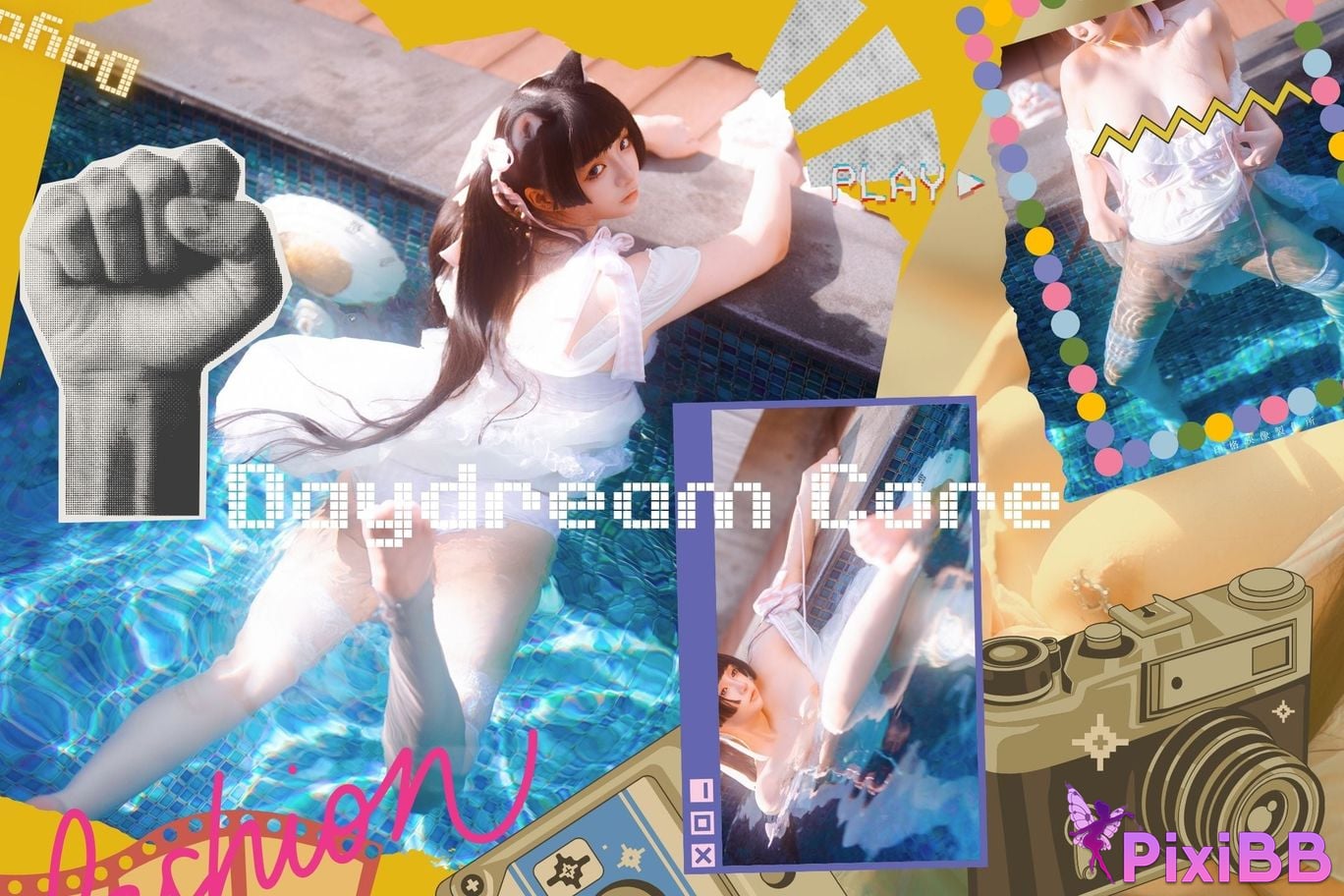 Cosplay Luoluo Raku Daydream Core PixiBB.COM 047