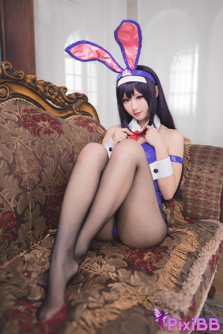 Cosplayer Mimi Hanyu Kasumigaoka Shiha bunny girl PixiBB.COM 023