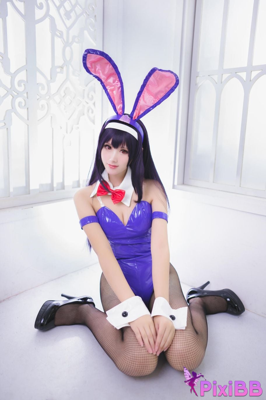 Cosplayer Mimi Hanyu Kasumigaoka Shiha bunny girl PixiBB.COM 031