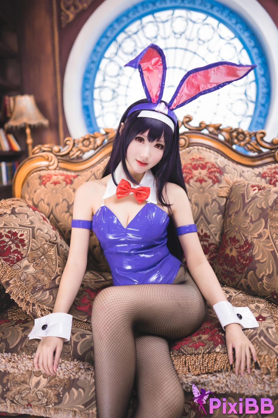 Cosplayer Mimi Hanyu Kasumigaoka Shiha bunny girl PixiBB.COM 032
