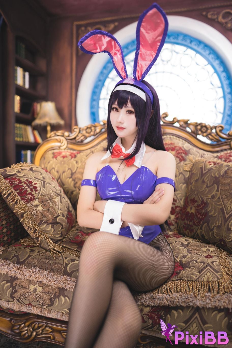 Cosplayer Mimi Hanyu Kasumigaoka Shiha bunny girl PixiBB.COM 033