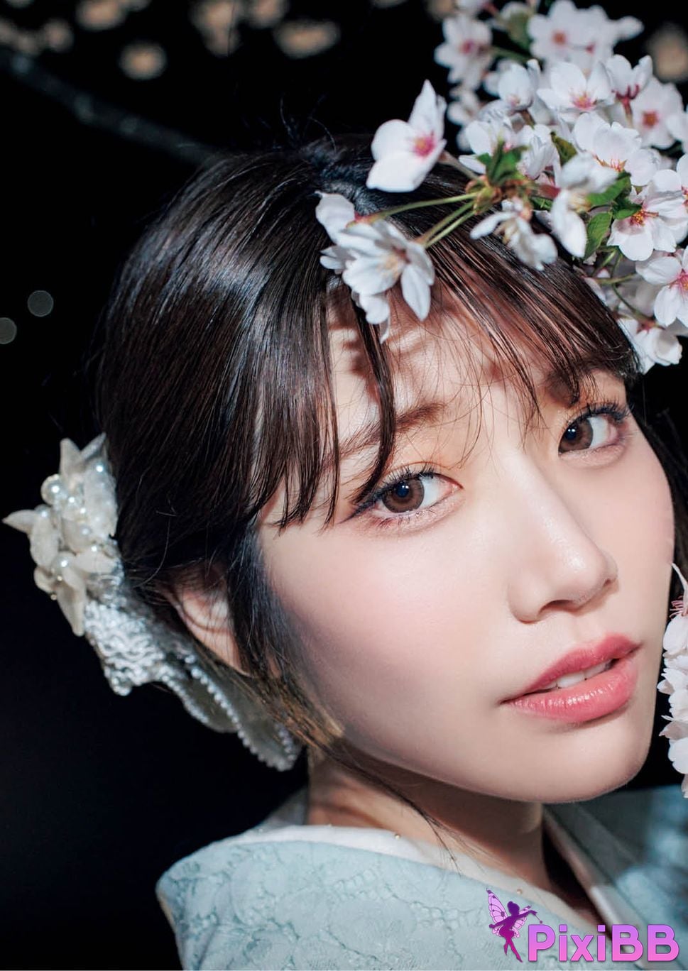 Japanese Idol Saika Kawakita Hebei Caijia song flower additional page Digital special edition PixiBB.COM 037