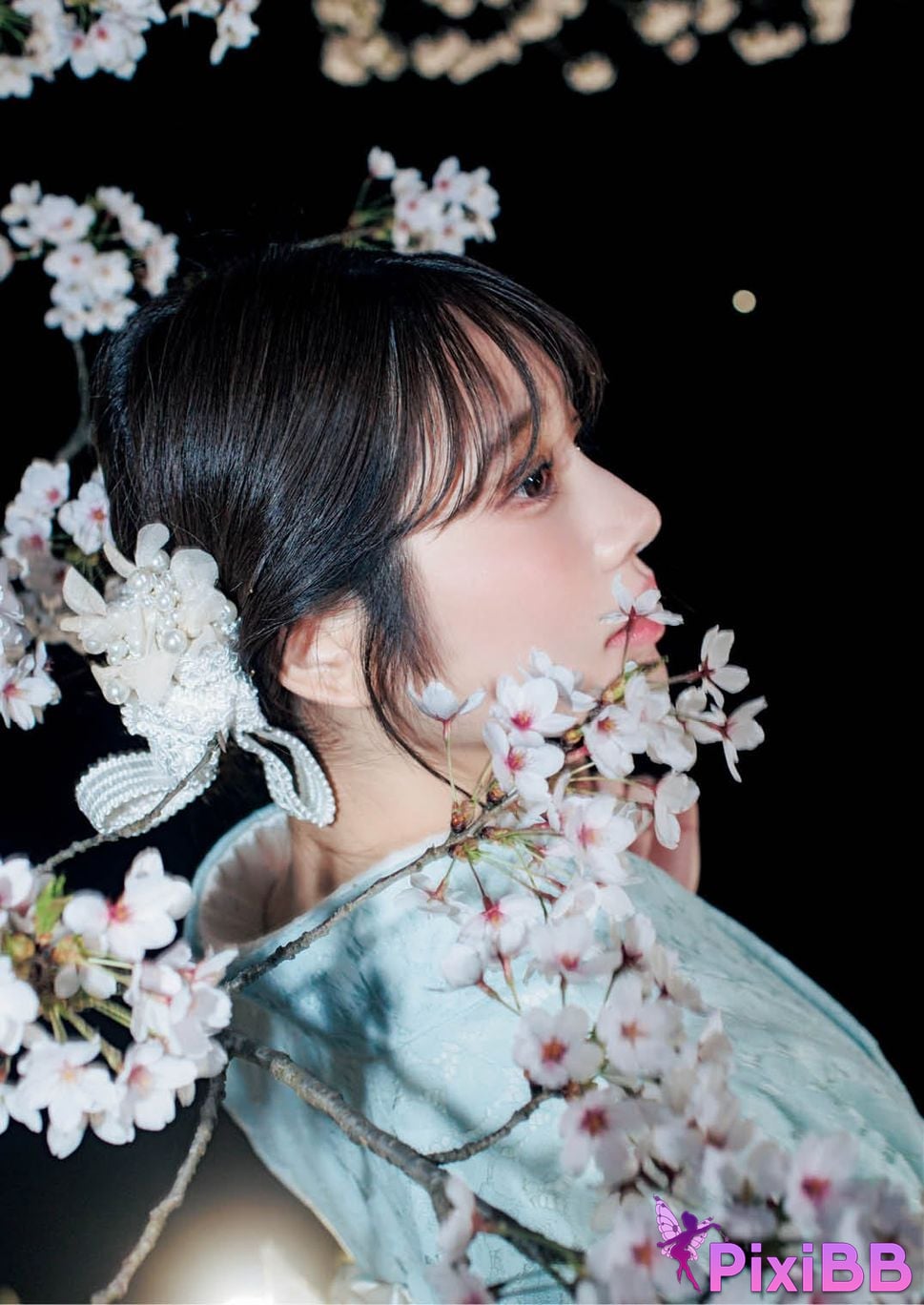 Japanese Idol Saika Kawakita Hebei Caijia song flower additional page Digital special edition PixiBB.COM 039