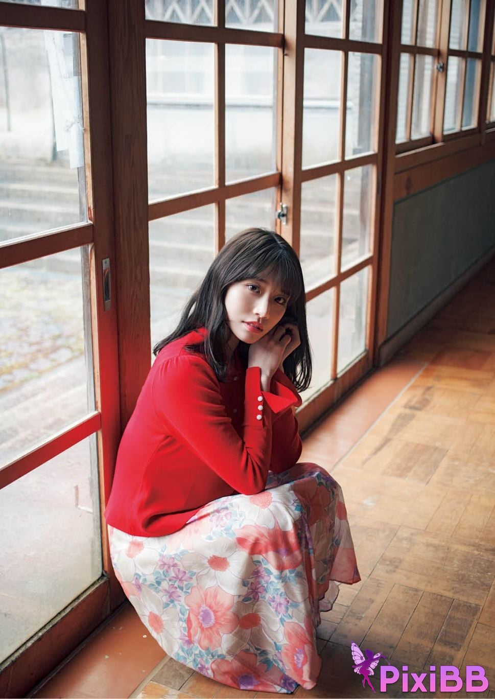 Japanese Idol Saika Kawakita Hebei Caijia song flower additional page Digital special edition PixiBB.COM 093