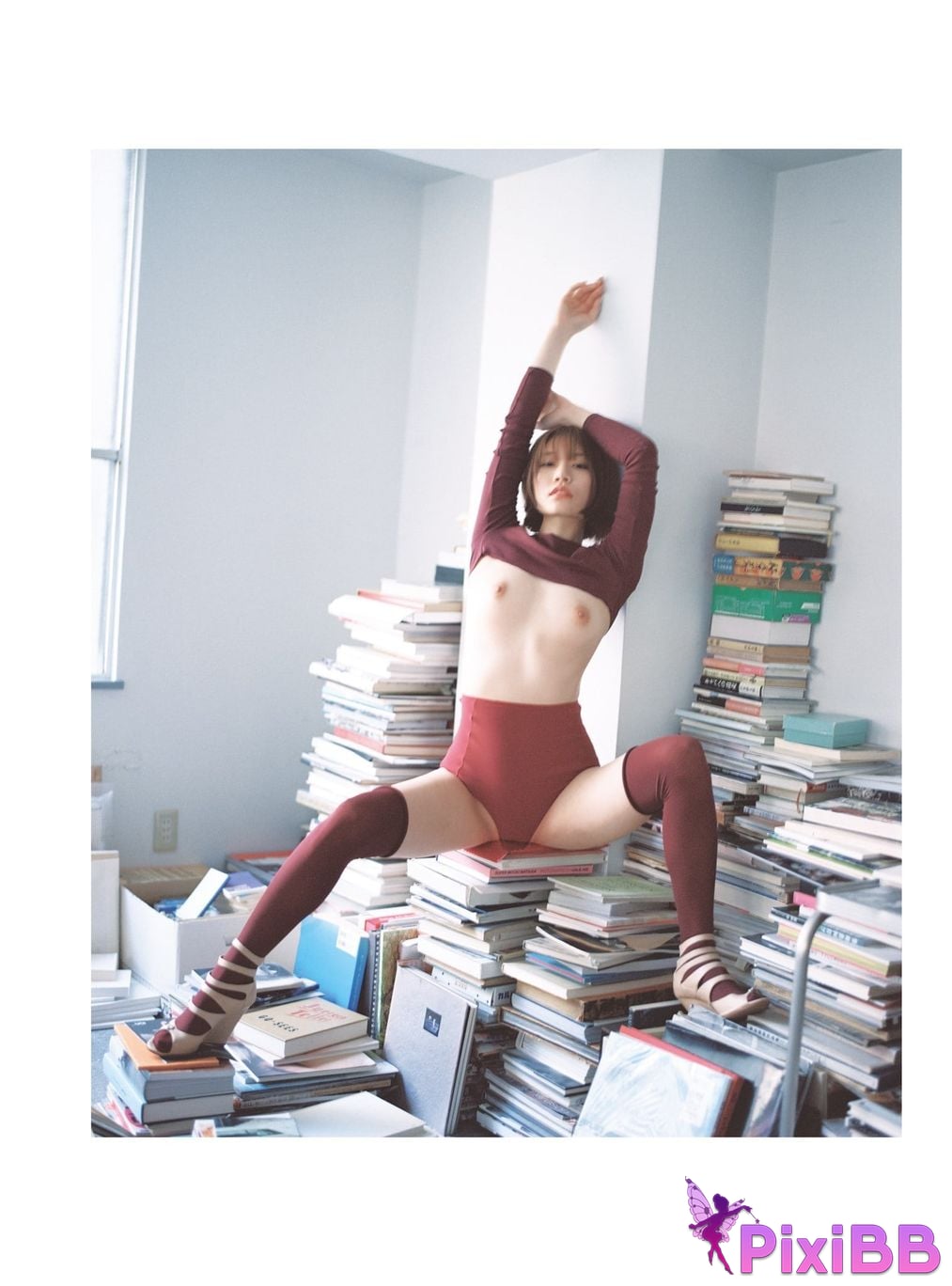 Japanese Idol Saika Kawakita Hebei Caijia photo collection soft noise Benefits only available in electronic version 30 with pages PixiBB.COM 010