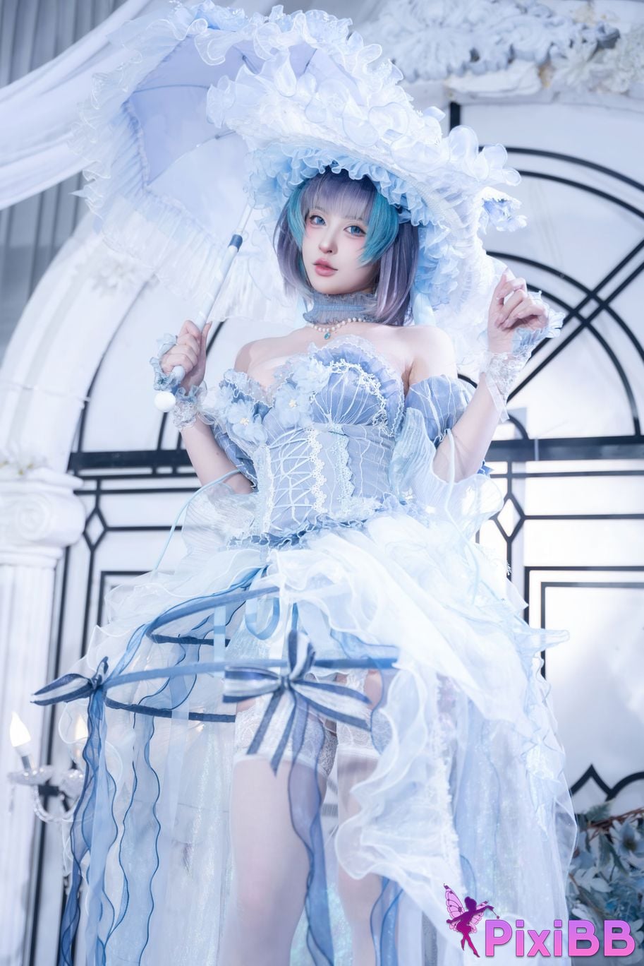 Cosplayer Yuno Shimizu Cheshire scrap dress PixiBB.COM 004