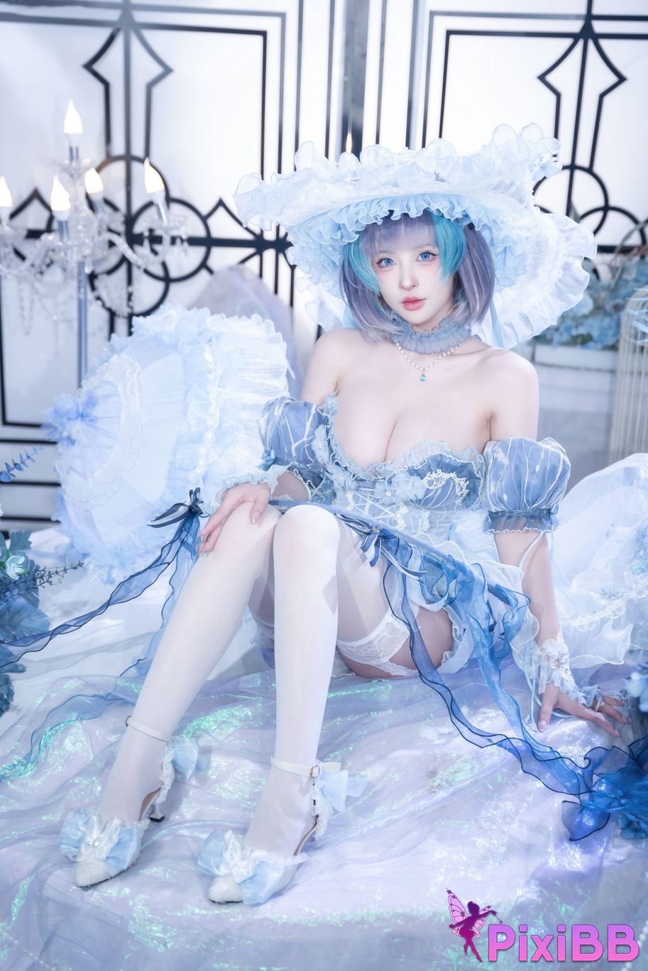 Cosplayer Yuno Shimizu Cheshire scrap dress PixiBB.COM 008