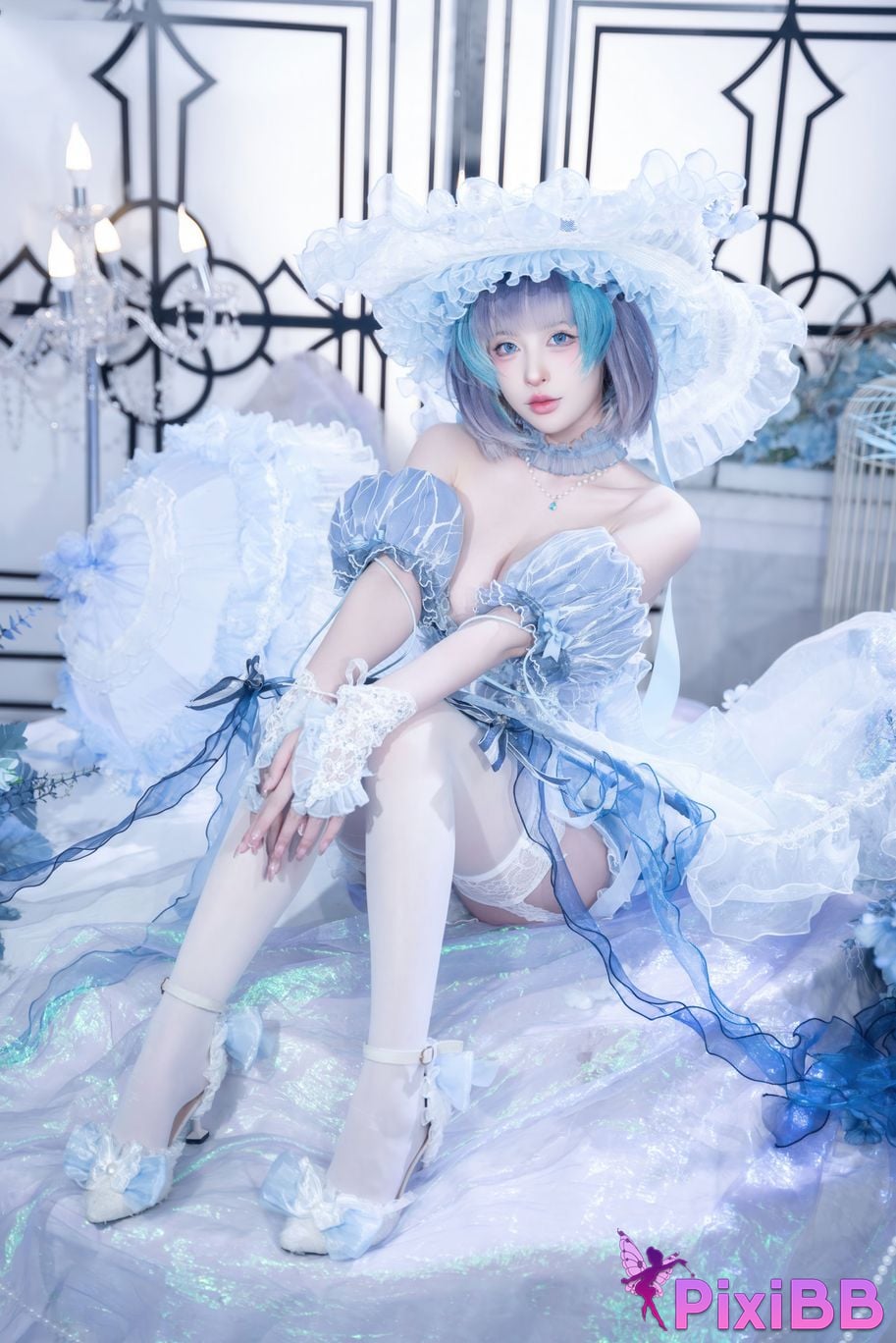 Cosplayer Yuno Shimizu Cheshire scrap dress PixiBB.COM 009