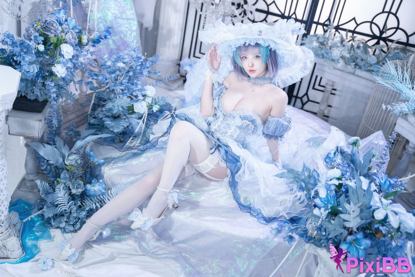 Cosplayer Yuno Shimizu Cheshire scrap dress PixiBB.COM 013