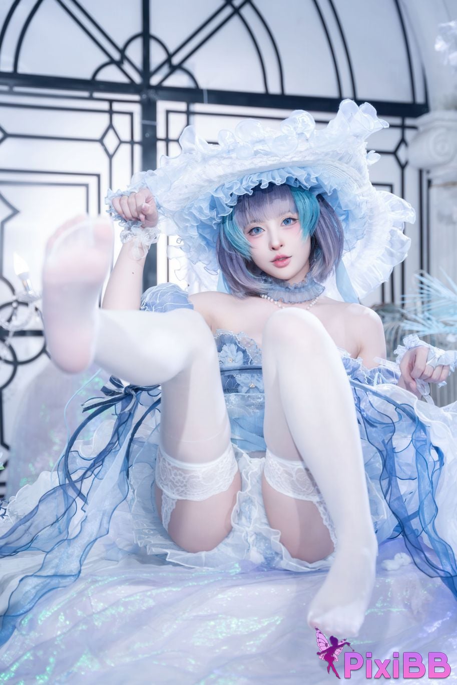 Cosplayer Yuno Shimizu Cheshire scrap dress PixiBB.COM 019