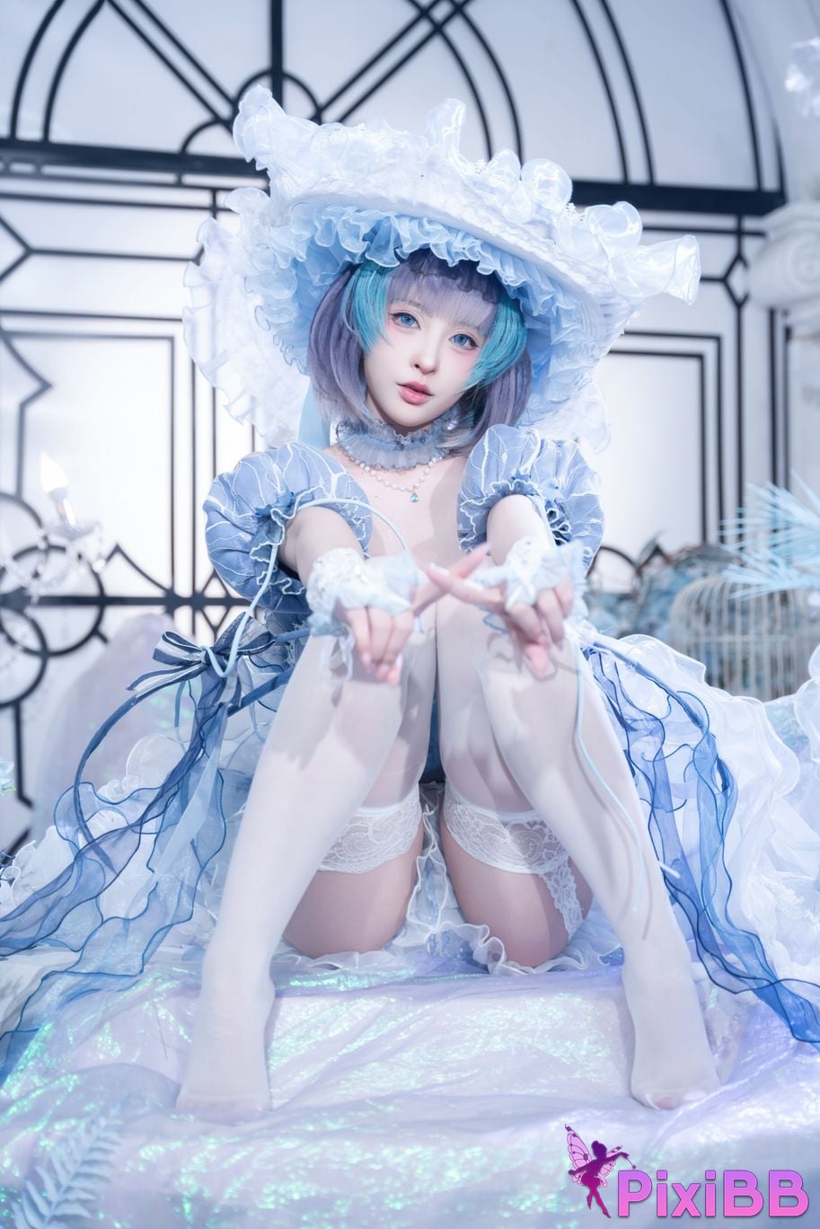 Cosplayer Yuno Shimizu Cheshire scrap dress PixiBB.COM 024