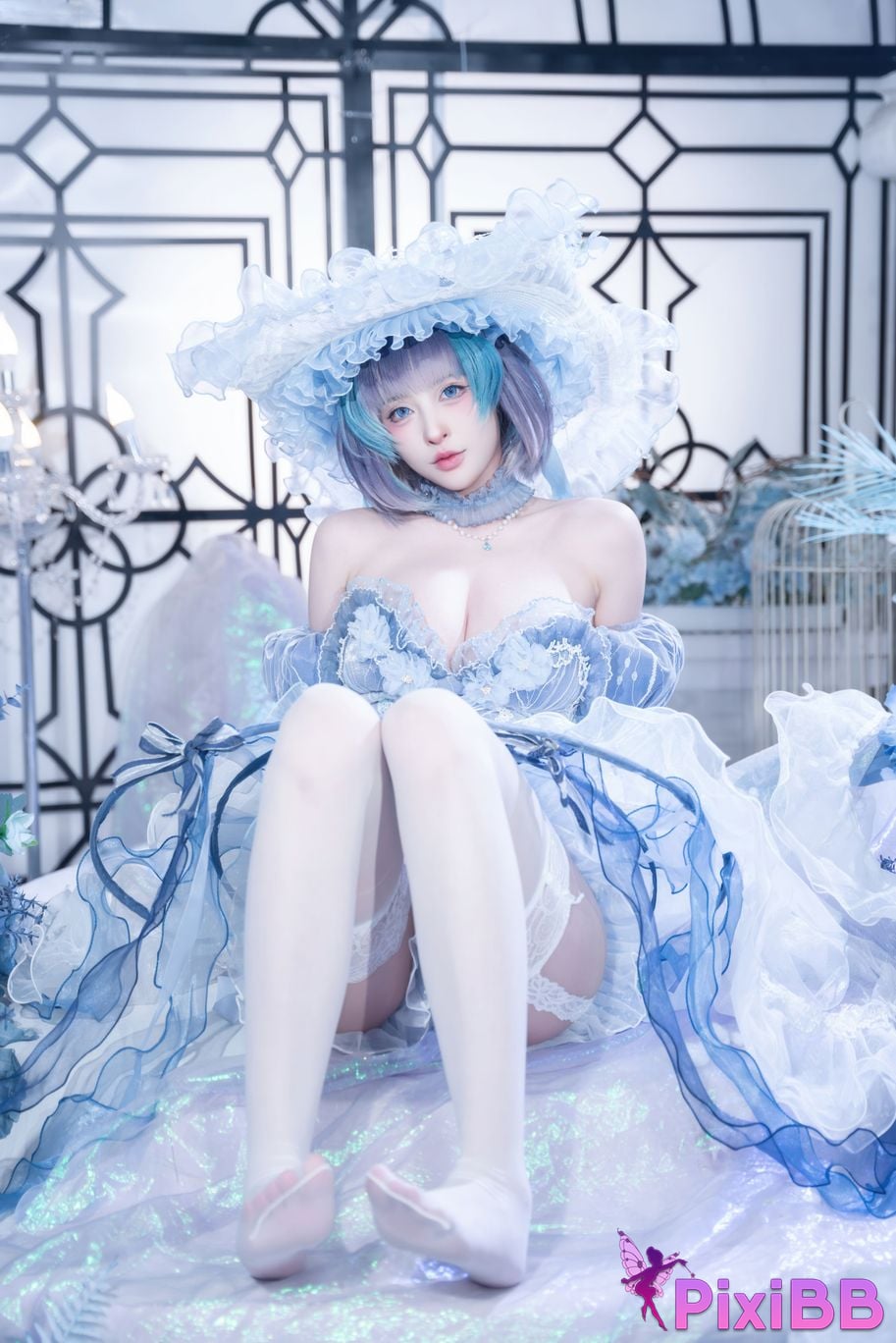 Cosplayer Yuno Shimizu Cheshire scrap dress PixiBB.COM 026