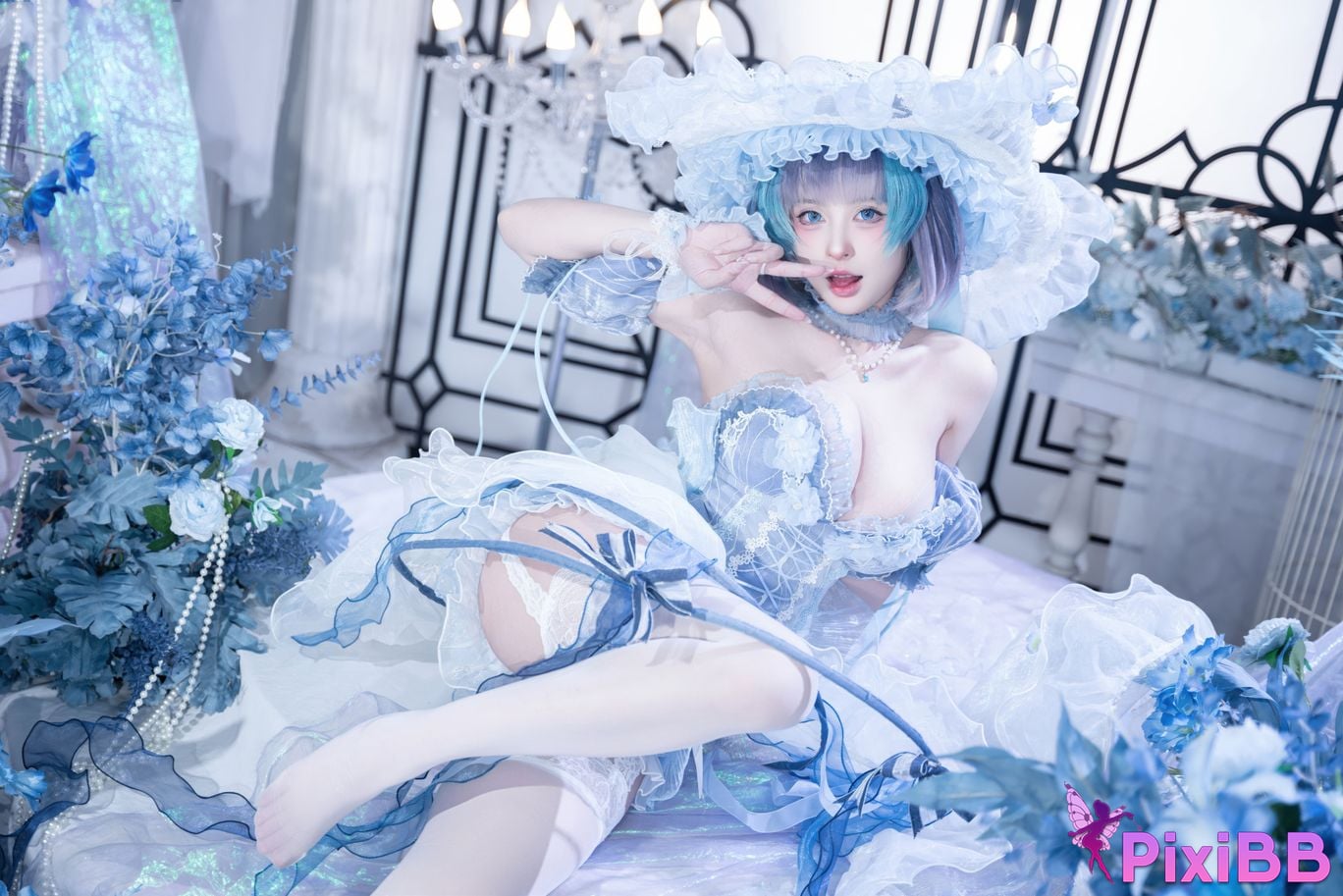 Cosplayer Yuno Shimizu Cheshire scrap dress PixiBB.COM 029