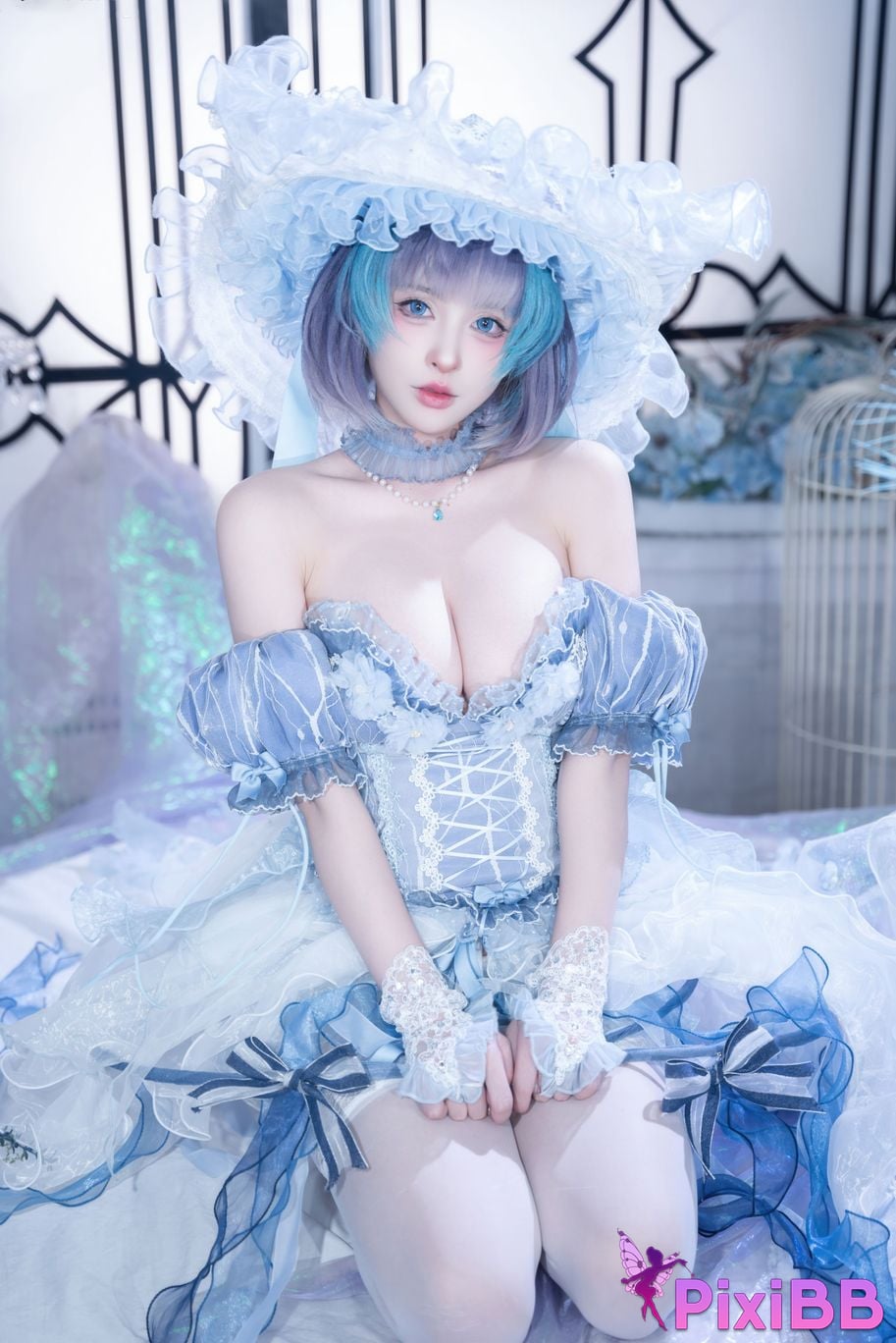 Cosplayer Yuno Shimizu Cheshire scrap dress PixiBB.COM 035