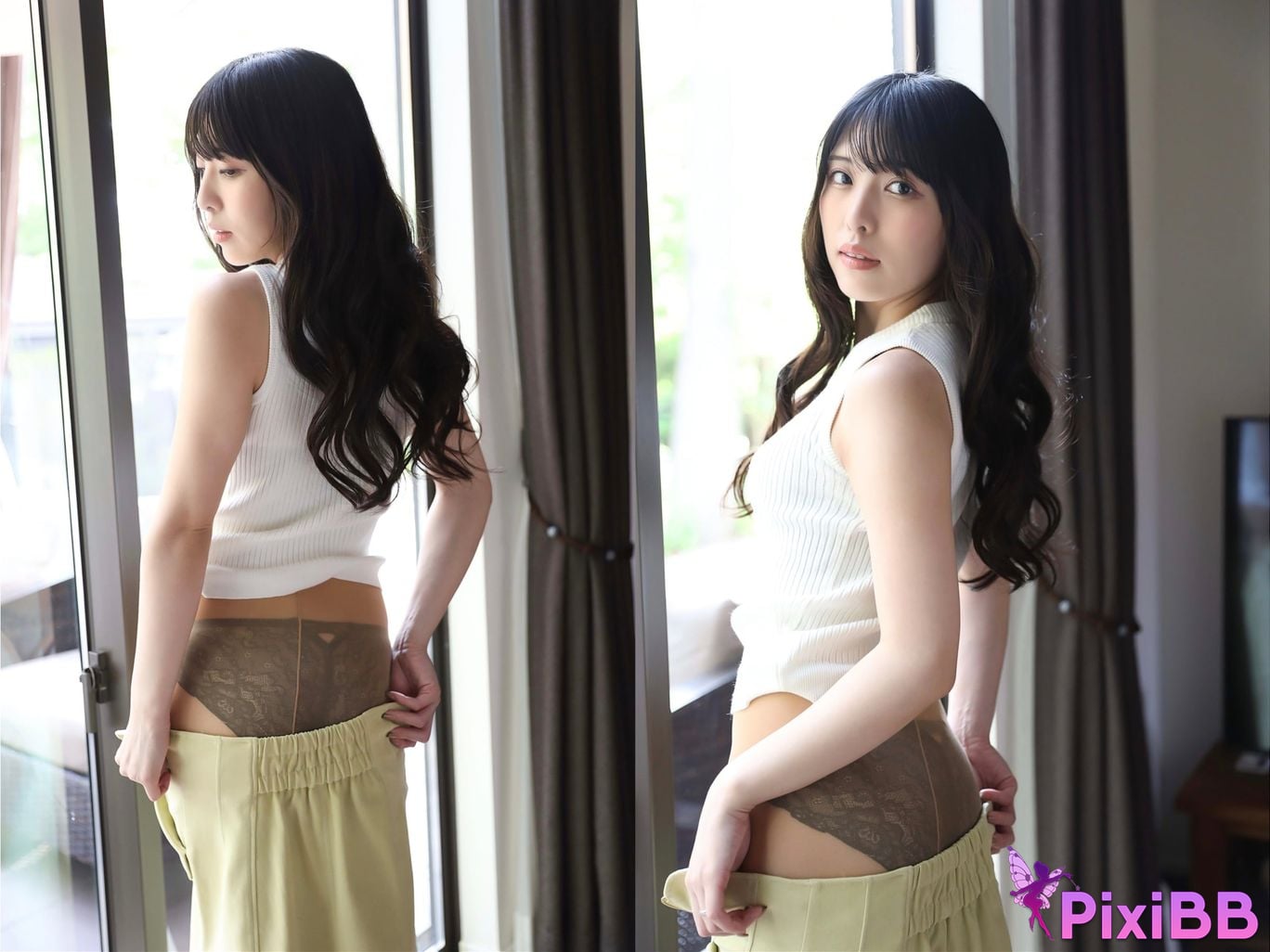 Japanese Idol Mahiro san A young wife with a baby face who looks like an idol PixiBB.COM 015