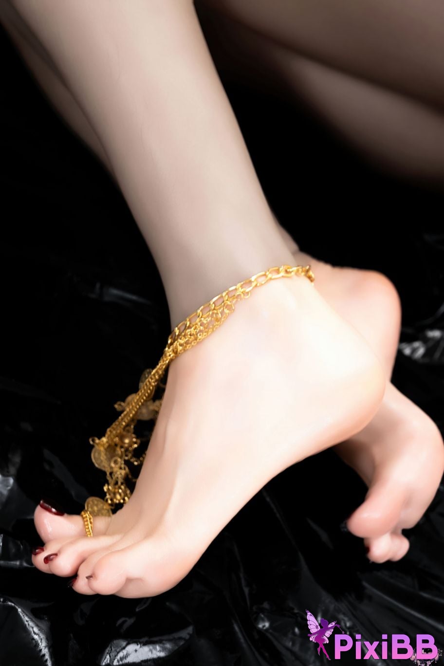 Cosplayer Qiqi be good black Anubis PixiBB.COM 028