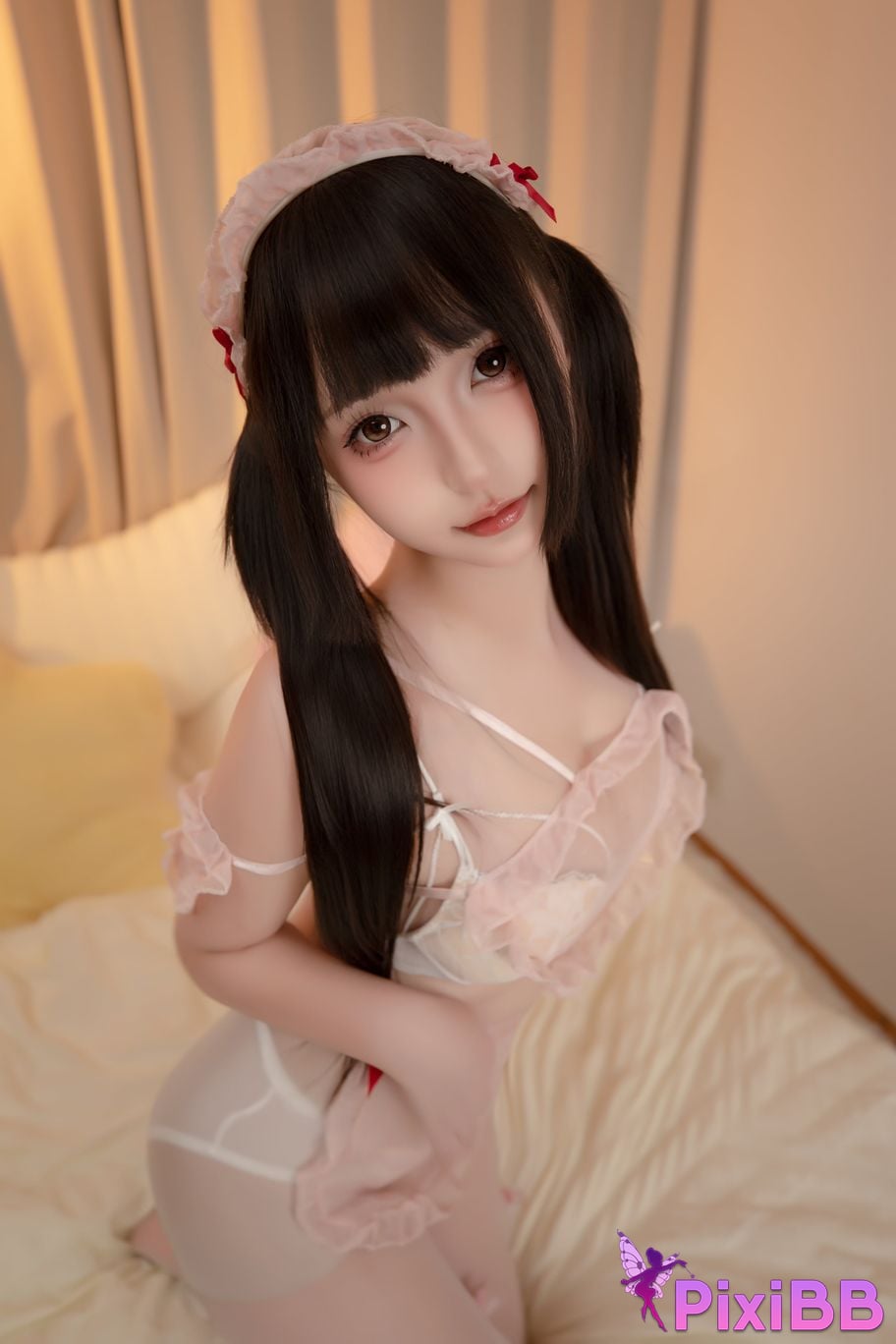Cosplayer Kagurazaka Midwinter pink temptation PixiBB.COM 047