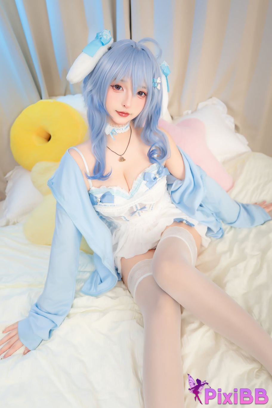 Cosplayer Kagurazaka Midwinter Genshin Sweet rain comes PixiBB.COM 005