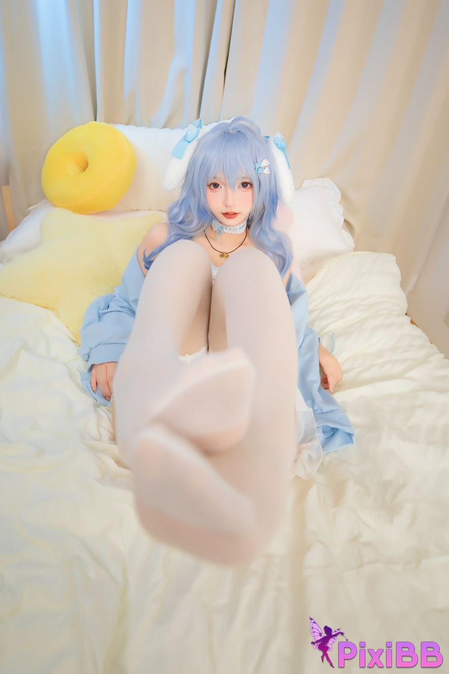 Cosplayer Kagurazaka Midwinter Genshin Sweet rain comes PixiBB.COM 010