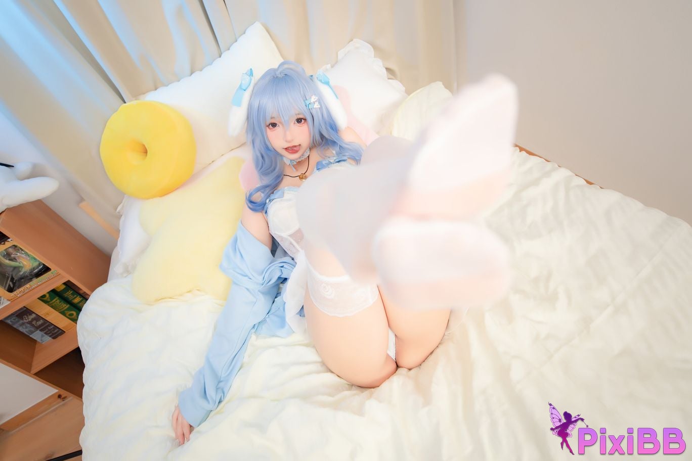 Cosplayer Kagurazaka Midwinter Genshin Sweet rain comes PixiBB.COM 021