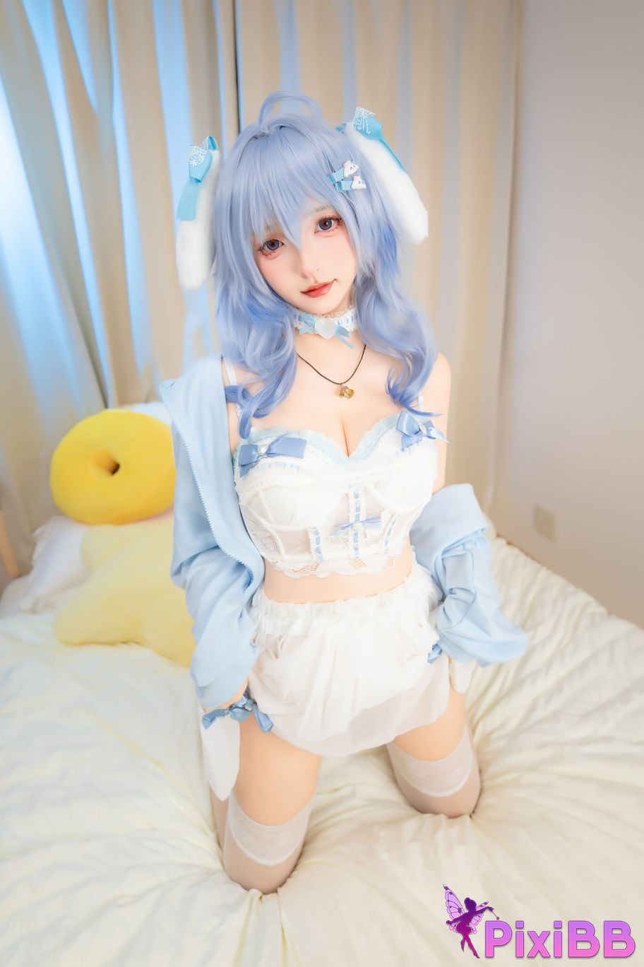 Cosplayer Kagurazaka Midwinter Genshin Sweet rain comes PixiBB.COM 032