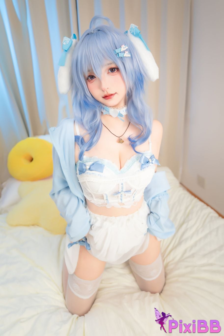 Cosplayer Kagurazaka Midwinter Genshin Sweet rain comes PixiBB.COM 033