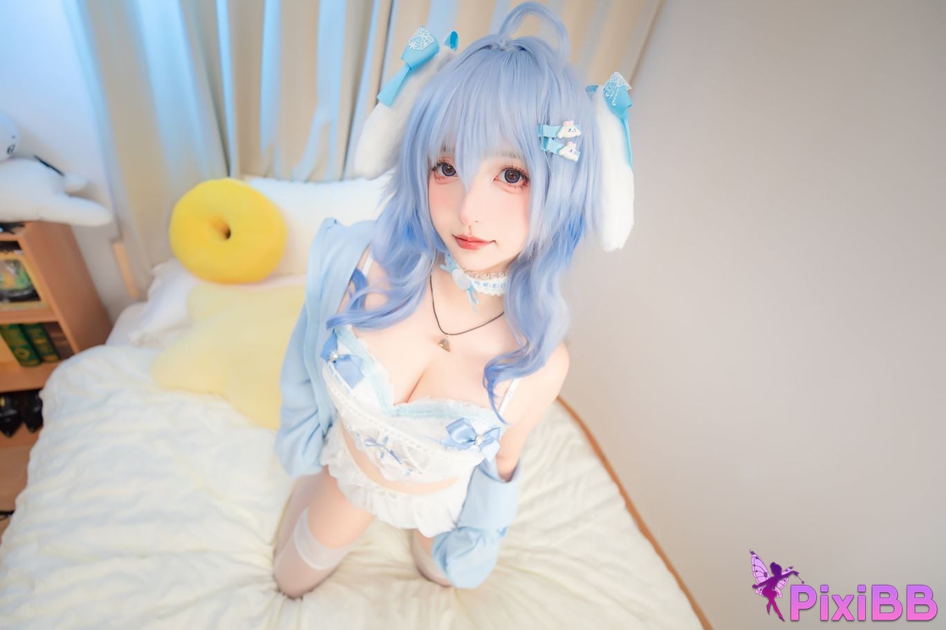 Cosplayer Kagurazaka Midwinter Genshin Sweet rain comes PixiBB.COM 039