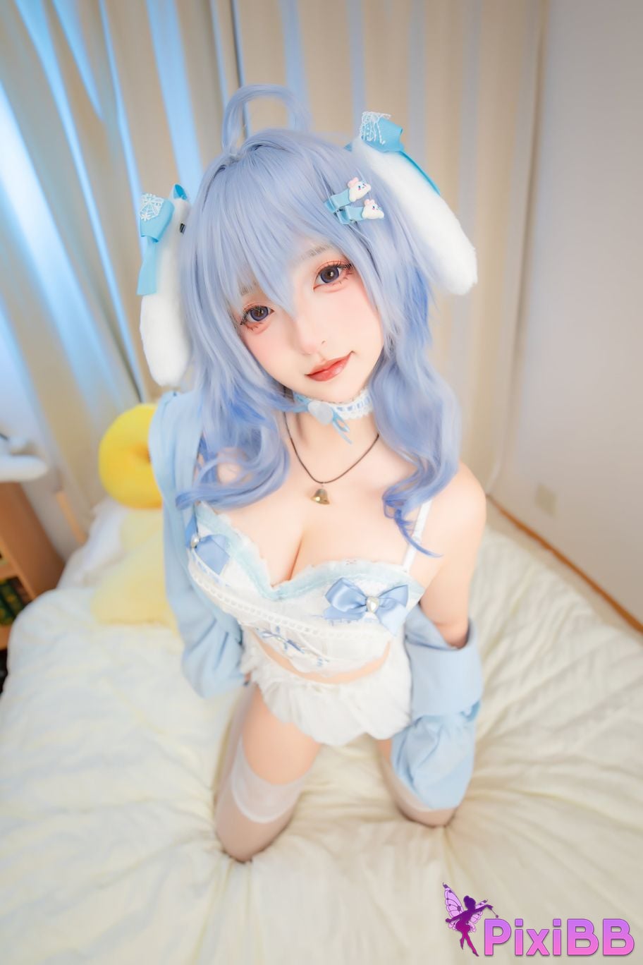 Cosplayer Kagurazaka Midwinter Genshin Sweet rain comes PixiBB.COM 040