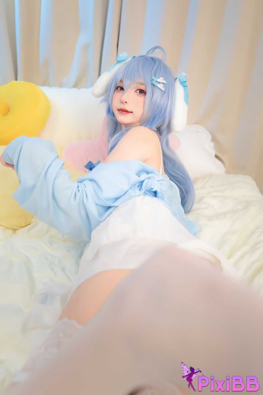 Cosplayer Kagurazaka Midwinter Genshin Sweet rain comes PixiBB.COM 046