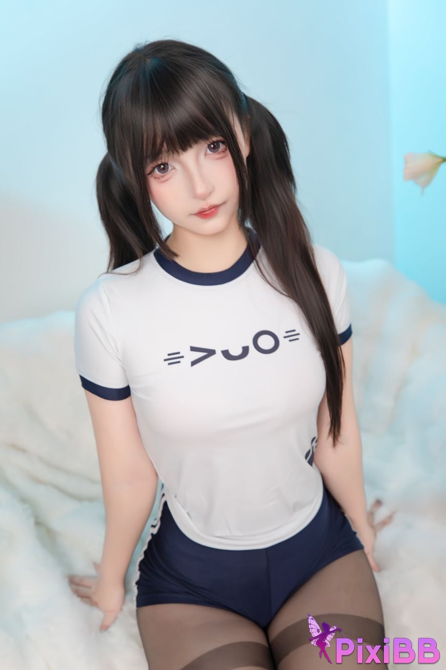 Cosplayer Kagurazaka Midwinter secret gymnastics suit PixiBB.COM 009