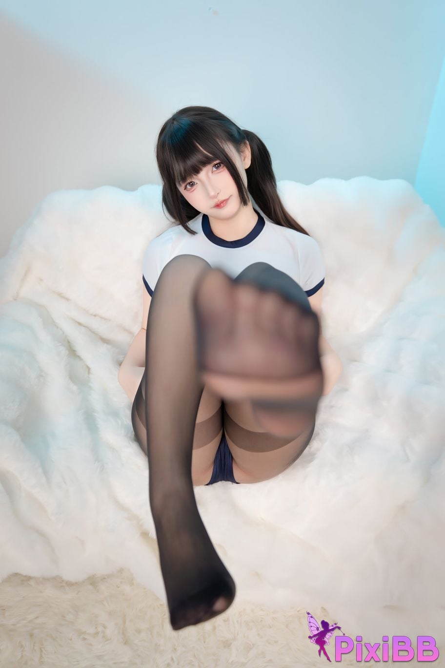Cosplayer Kagurazaka Midwinter secret gymnastics suit PixiBB.COM 075