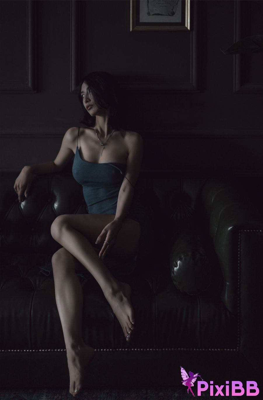 XR Uncensored lingyu69 R18 XIUREN model desire sofa PixiBB.COM 006