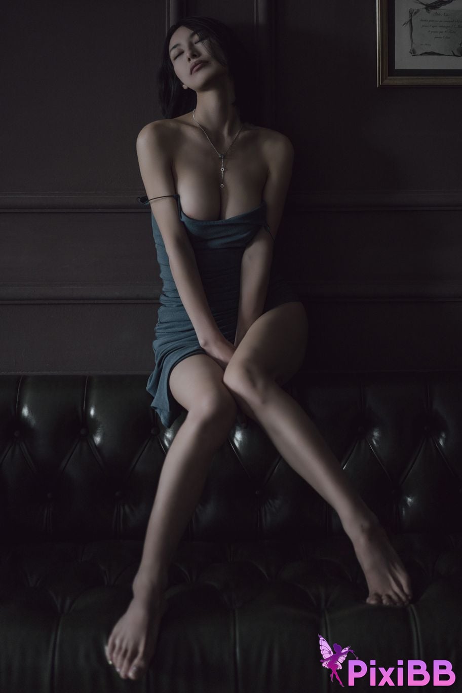 XR Uncensored lingyu69 R18 XIUREN model desire sofa PixiBB.COM 058