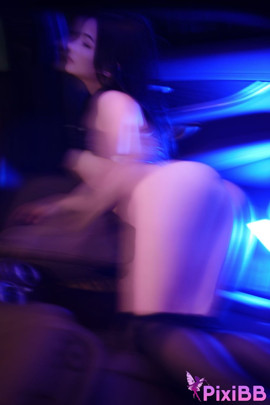 No watermark for in app purchases Tan Xiaoling XIUREN model Car earthquake plot set Little painter video PixiBB.COM 074