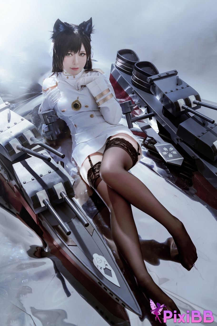 Cosplayer Half half son Atago PixiBB.COM 017