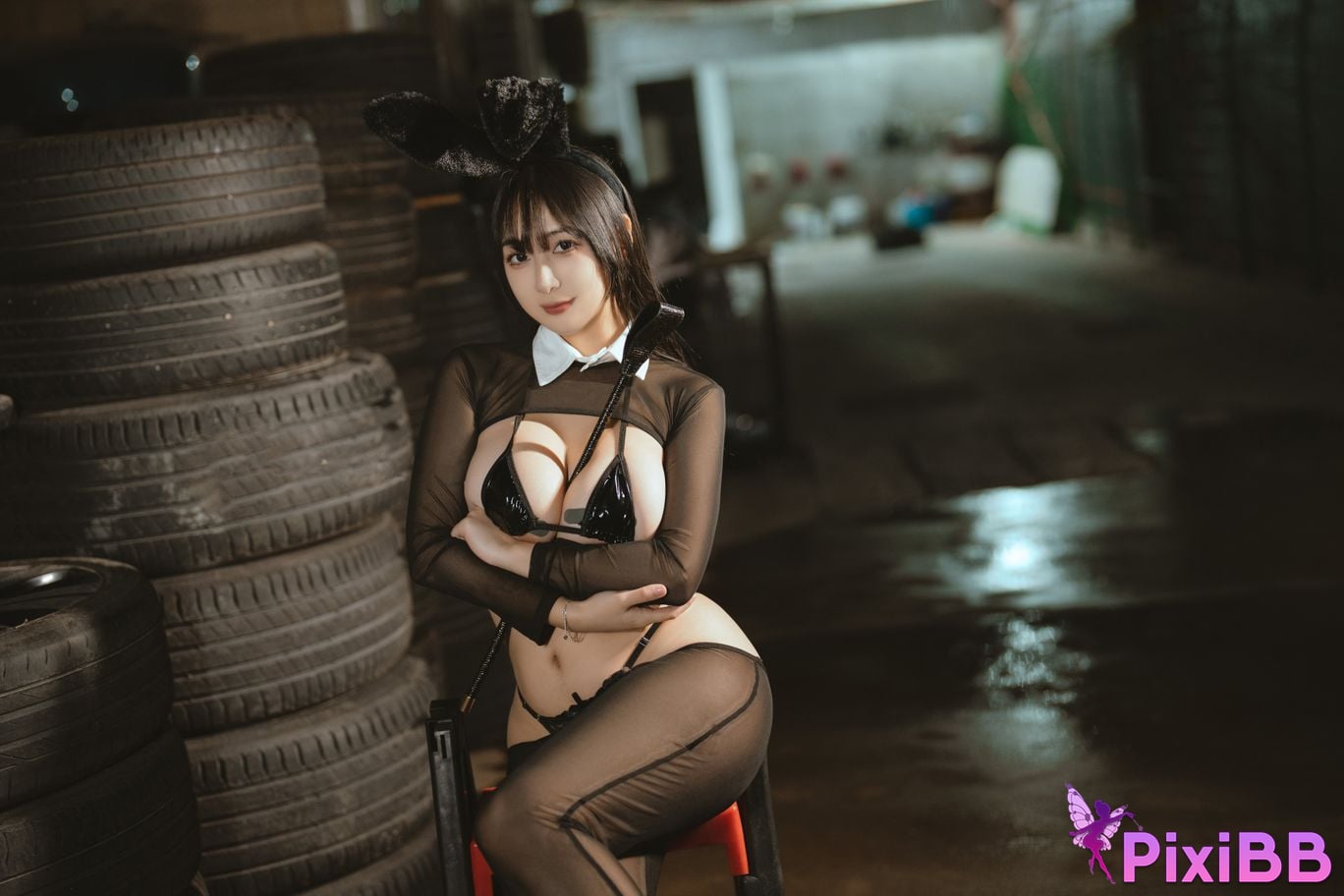 Cosplay Qian Anan The Rabbit Girl PixiBB.COM 036