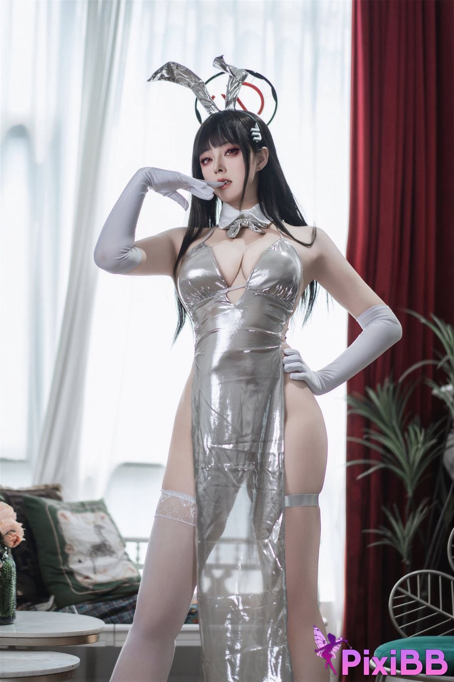 Cosplayer Natsuko Xia Xiazi Azure Files Rion Moon Formal Clothes PixiBB.COM 072