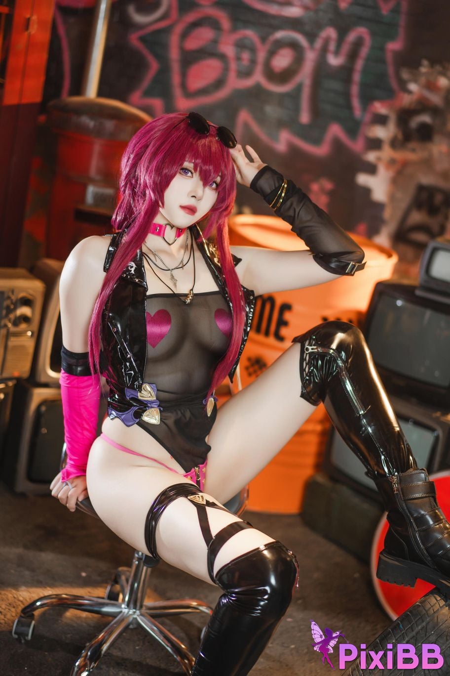 Cosplayer Natsuko Xia Xiazi Collapse Star Dome Railway Kafka punk fandom PixiBB.COM 001