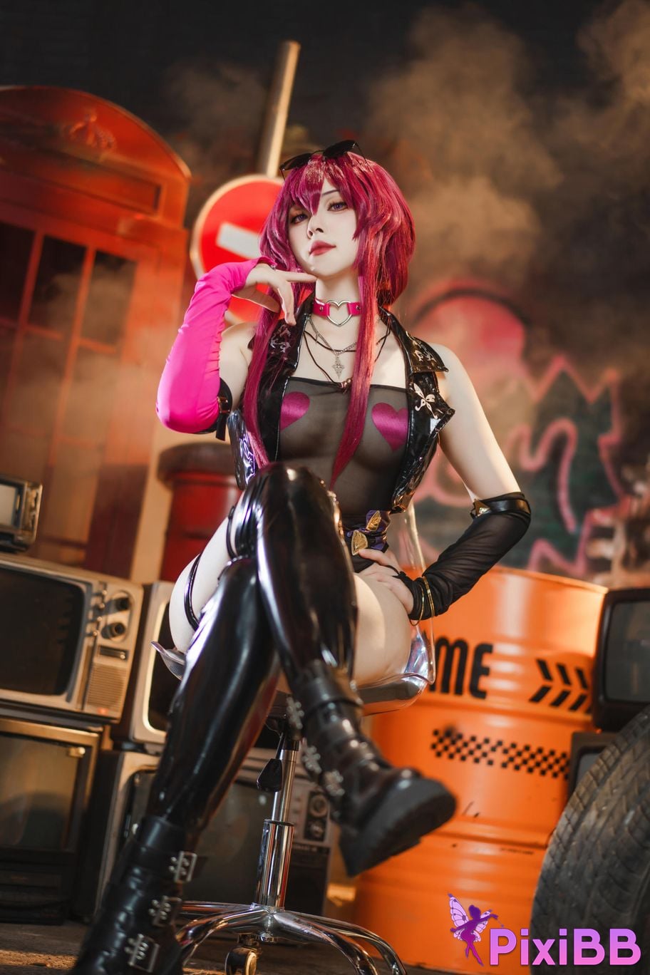 Cosplayer Natsuko Xia Xiazi Collapse Star Dome Railway Kafka punk fandom PixiBB.COM 003