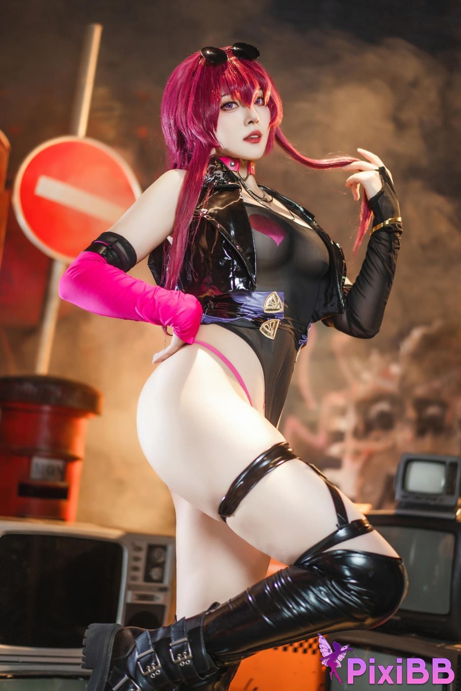 Cosplayer Natsuko Xia Xiazi Collapse Star Dome Railway Kafka punk fandom PixiBB.COM 022