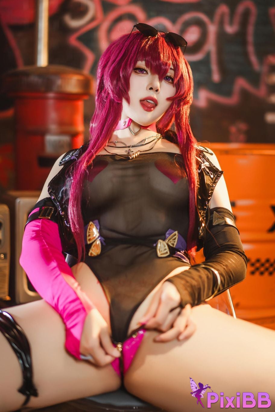 Cosplayer Natsuko Xia Xiazi Collapse Star Dome Railway Kafka punk fandom PixiBB.COM 033