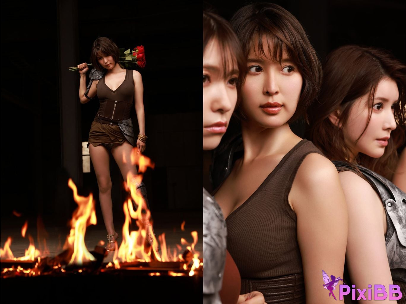 Japanese Idol Weekly Post Digital Photo Book 8woman Last Dance Nude goddess scene PixiBB.COM 043