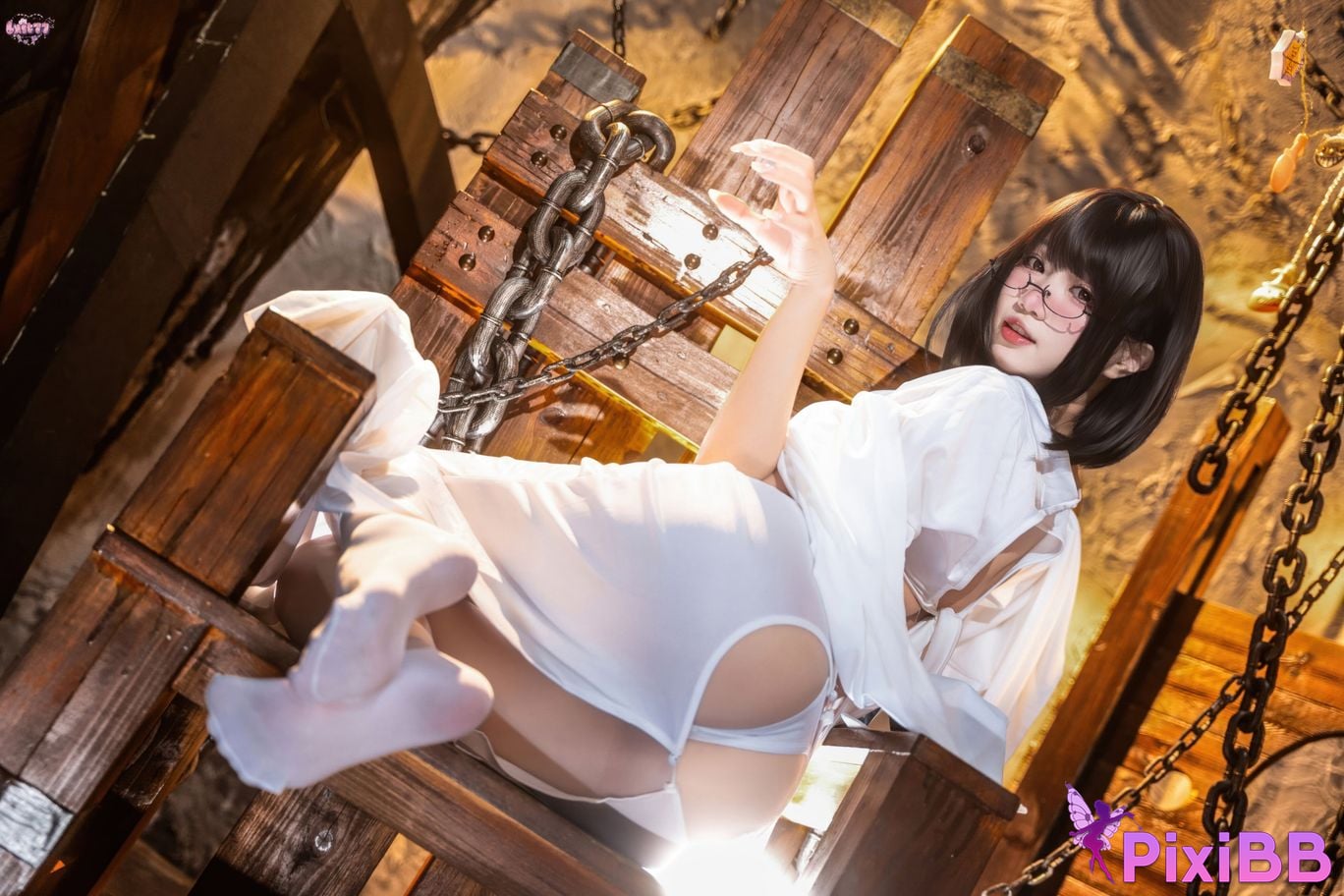 Cosplayer Qiqi be good ghost girl PixiBB.COM 017