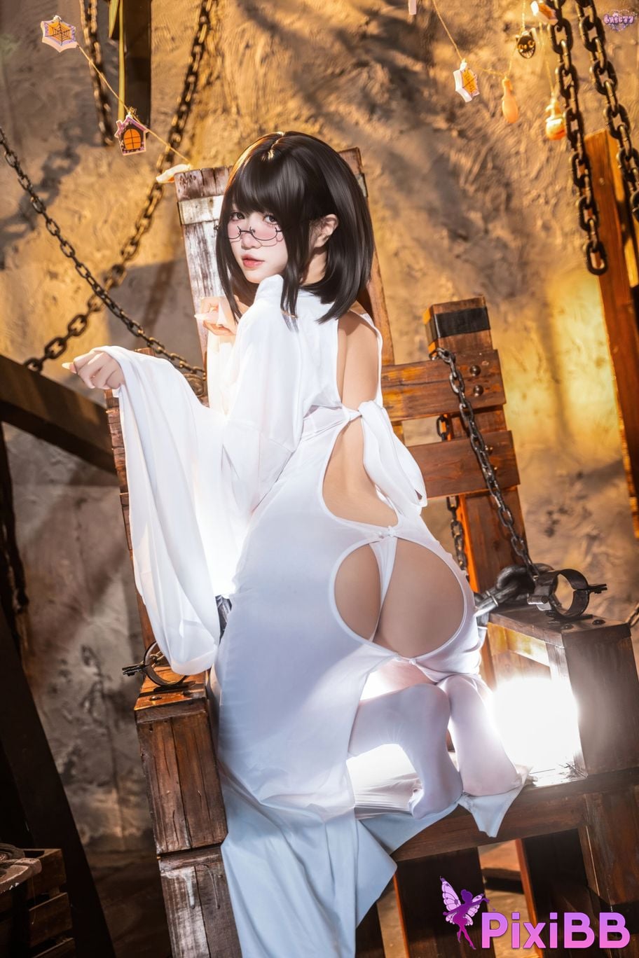 Cosplayer Qiqi be good ghost girl PixiBB.COM 019