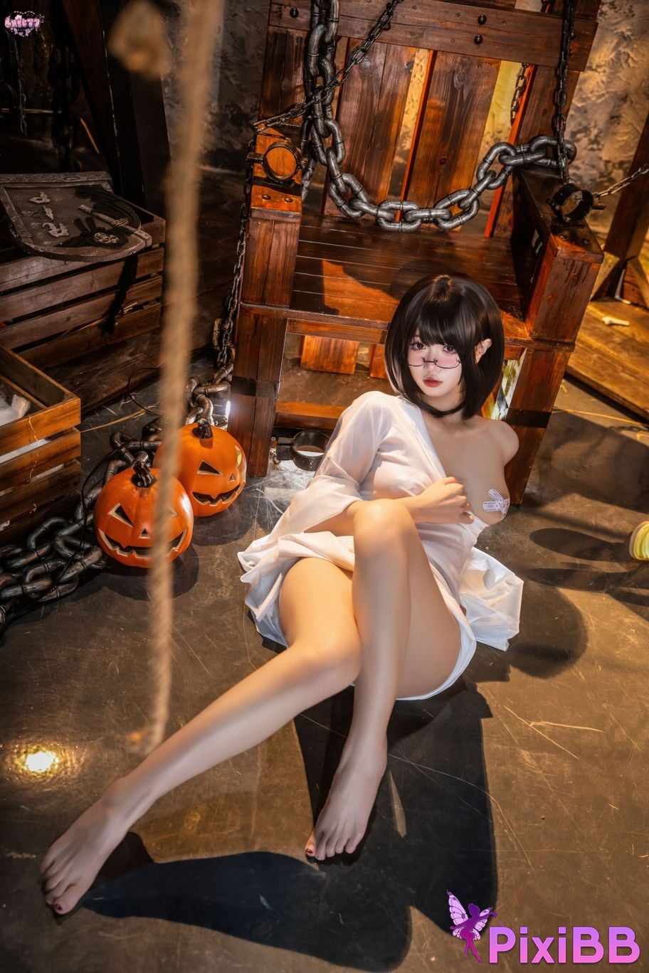 Cosplayer Qiqi be good ghost girl PixiBB.COM 046