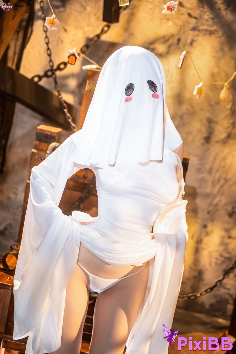 Cosplayer Qiqi be good ghost girl PixiBB.COM 059