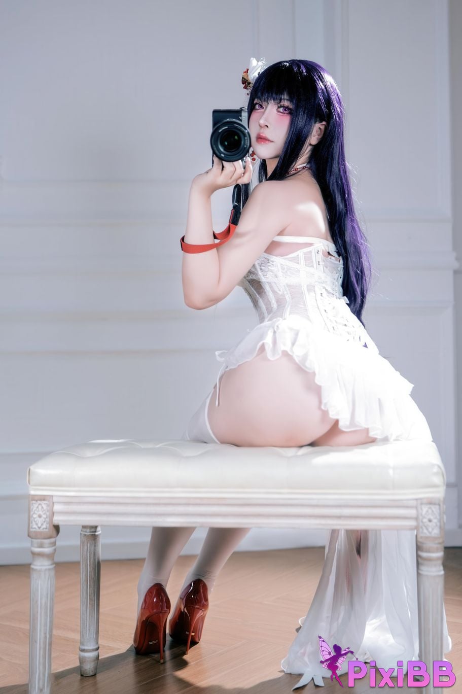 Cosplayer Half half son Nikke goddess of victory Mihara Bond Chain PixiBB.COM 001